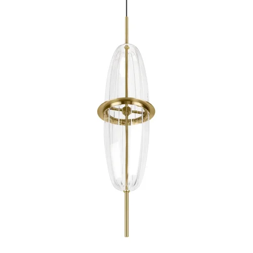 Светильник подвесной LED Tranquility 10397/A LOFT IT прозрачный на 1 лампу, основание медь в стиле современный фото 7