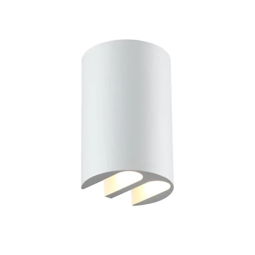 Настенный светильник LED уличный Bar 7126/4WL Odeon Light уличный IP54 белый на 1 лампу, плафон белый в стиле хай-тек современный LED фото 2
