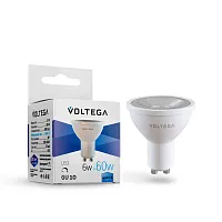 Лампа LED Simple 7109 Voltega VG2-S1GU10cold6W-D  GU10 6вт