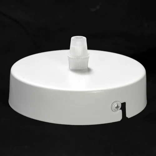 Светильник подвесной лофт Bossier LSP-8264 Lussole белый 1 лампа, основание белое в стиле лофт  фото 4