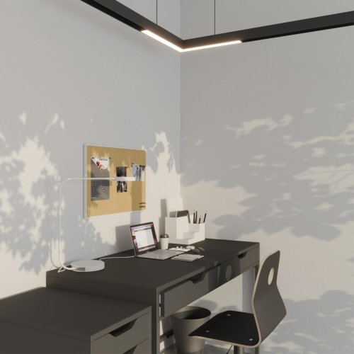 Трековый светильник LED DIMM Vector 359945 Novotech чёрный для шинопроводов серии Vector чёрный фото 3