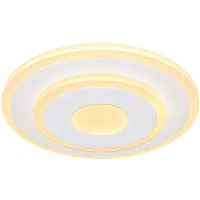 Светильник потолочный LED Camilla 48013-12 Globo белый 1 лампа, основание белое в стиле современный хай-тек 