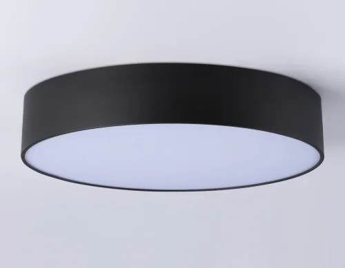 Светильник потолочный LED Air Alum FV5530 Ambrella light чёрный 1 лампа, основание чёрное в стиле современный хай-тек  фото 4