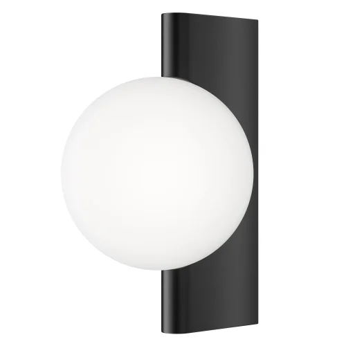 Бра Avant-garde MOD324WL-01B Maytoni белый на 1 лампа, основание чёрное в стиле классический современный  фото 2