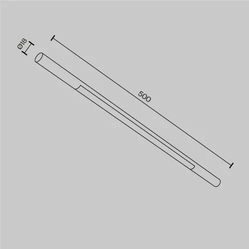 Светильник Basis для штанговой системы освещения Axity 3000-6000К 12Вт 120° C100CL-L500-12W3-6K-B Maytoni чёрный для шинопроводов серии Axity Maytoni чёрный фото 8