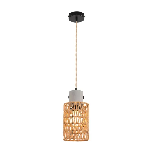 Светильник подвесной Boho 8366/1A Lumion бежевый на 1 лампу, основание серое чёрное в стиле скандинавский фото 6 Светильник подвесной Boho 8366/1A Lumion бежевый на 1 лампу, основание серое чёрное в стиле скандинавский фото 6
