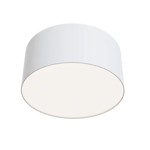 Светильник накладной LED Zon C032CL-L12W4K Maytoni белый на 1 лампу, основание белое в стиле современный круглый