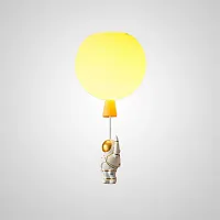 Светильник потолочный MERCURY A D25 Yellow 208654-23 ImperiumLoft жёлтый на 1 лампу, основание белое в стиле современный Светильник потолочный MERCURY A D25 Yellow 208654-23 ImperiumLoft жёлтый на 1 лампу, основание белое в стиле современный