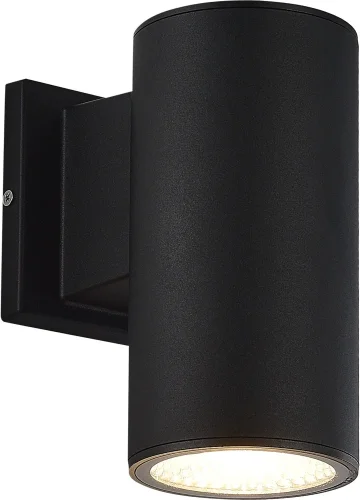 Настенный светильник LED уличный Tubo SL9530.401.01 ST-Luce уличный IP65 чёрный на 1 лампу, плафон чёрный в стиле хай-тек современный LED