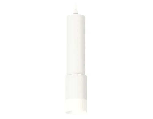 Светильник подвесной XP7421020 Ambrella light белый 1 лампа, основание белое в стиле хай-тек современный трубочки