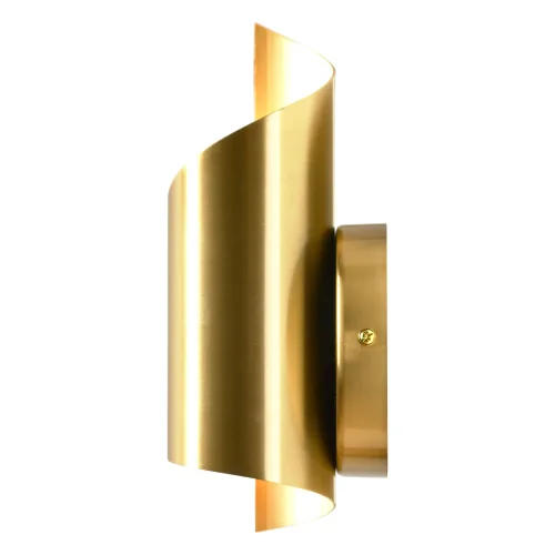 Бра Fontana LSP-8806 Lussole матовый золото на 1 лампа, основание матовое золото в стиле современный  фото 2