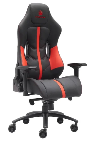 Геймерское кресло Jaguar Экокожа Красный EP Jaguar PU Red/Black Everprof, красный/экокожа, ножки//, размеры - 1290*1370***720*