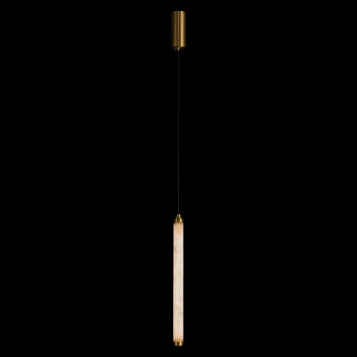 Светильник подвесной LED Sumatra 10412P/400 LOFT IT белый на 1 лампу, основание бронзовое в стиле современный трубочки фото 2