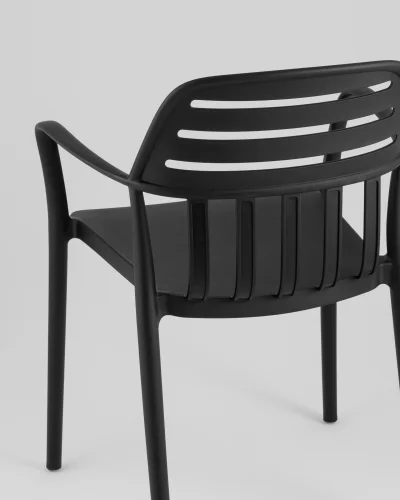 Стул Siena, пластик черный УТ000039938 Stool Group, чёрный/пластик, ножки/пластик/чёрный, размеры - *800**** фото 6