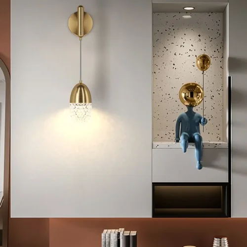 Настенный светильник GRAPE WALL Black 212041-23 ImperiumLoft прозрачный на 1 лампу, основание чёрное в стиле современный фото 16