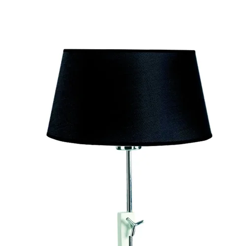 Настольная лампа HABANA 5320+5323 Mantra Tek чёрная 1 лампа, основание белое металл в стиле современный  фото 2
