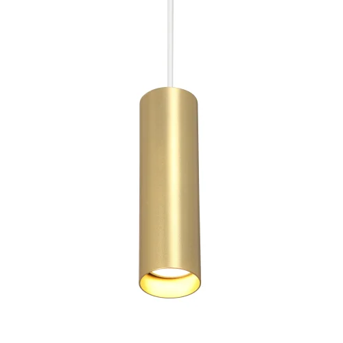 Светильник подвесной V4639-8/1S Vitaluce золотой 1 лампа, основание золотое в стиле хай-тек трубочки фото 2