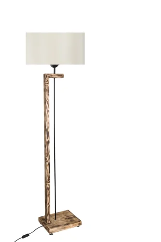 Торшер Deborah TL1660S-01WW Toplight  бежевый 1 лампа, основание коричневое в стиле современный

