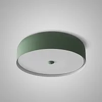 Светильник потолочный CYLINDER C Green 178356-26 ImperiumLoft зелёный 1 лампа, основание зелёное в стиле современный скандинавский 