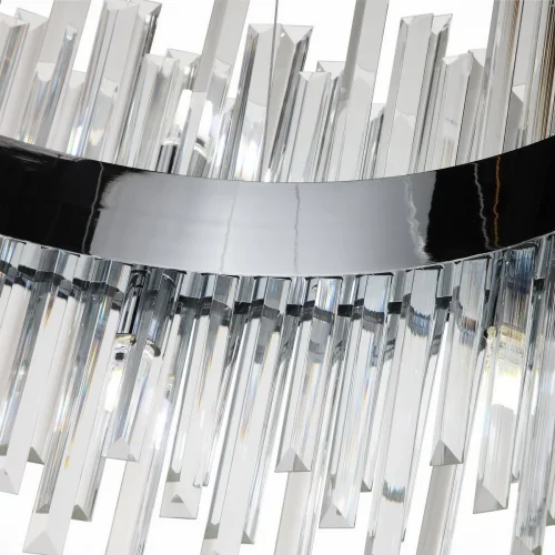 Люстра подвесная Bafo SL1160.103.18 ST-Luce прозрачная на 18 ламп, основание хром в стиле современный  фото 5