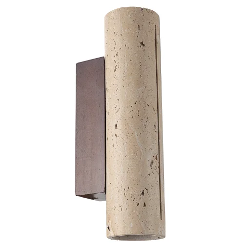 Бра Mares CL246014 Citilux бежевый на 2 лампы, основание бежевое коричневое в стиле лофт кантри фото 3