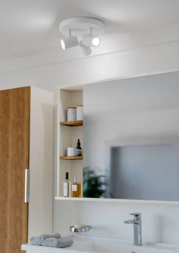 Спот с 3 лампами Consuma 901962 Eglo белый GU10 в стиле современный фото 2 Спот с 3 лампами Consuma 901962 Eglo белый GU10 в стиле современный фото 2