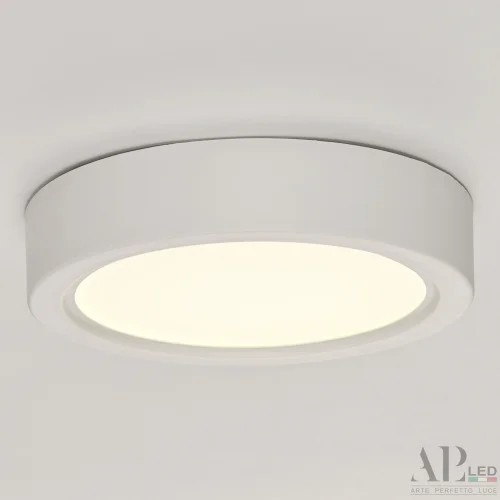 Светильник накладной LED Ingrid 3322.LDY6004M/6W/4K Arte Perfetto Luce белый 1 лампа, основание белое в стиле современный круглый фото 12