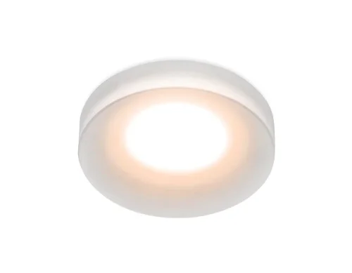 Светильник точечный TN135 Ambrella light белый 1 лампа, основание белое в стиле современный  фото 2