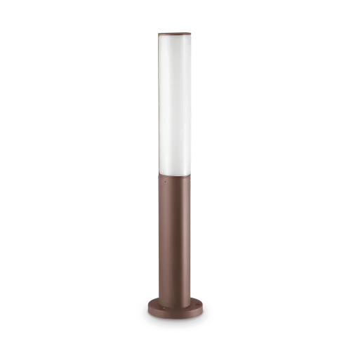 Парковый светильник LED ETERE PT COFFEE 4000K Ideal Lux уличный IP44 коричневый 1 лампа, плафон коричневый в стиле современный LED