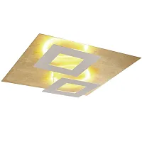 Светильник потолочный LED Dalia 8161 Mantra золотой 1 лампа, основание белое в стиле современный хай-тек 
