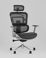 Кресло офисное TopChairs Techno Professional черный УТ000039503 Stool Group, чёрный/текстиль, ножки/металл/хром, размеры - *1270***700*720