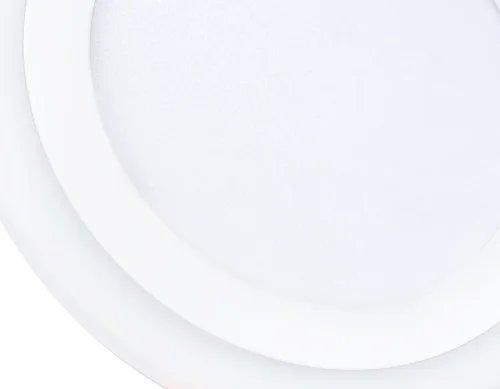 Светильник точечный LED Downlight DCR370 Ambrella light белый 1 лампа, основание белое в стиле современный хай-тек круглый фото 2