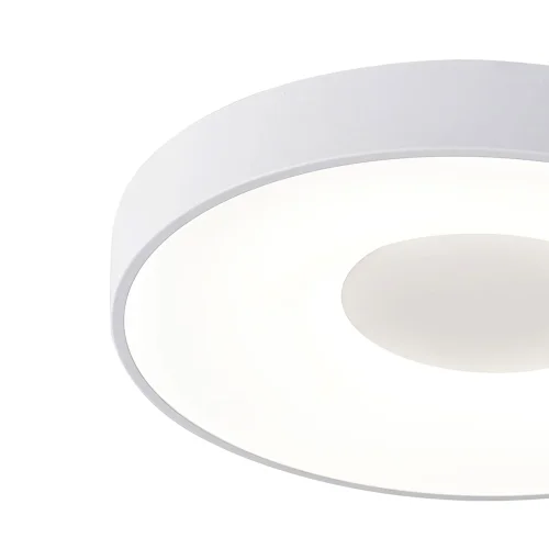 Светильник потолочный LED Coin 7563 Mantra белый 1 лампа, основание белое в стиле современный хай-тек  фото 3
