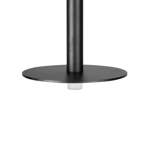 Светильник подвесной LED Reed 10358/830 Disk LOFT IT чёрный на 1 лампу, основание чёрное в стиле современный минимализм трубочки фото 6