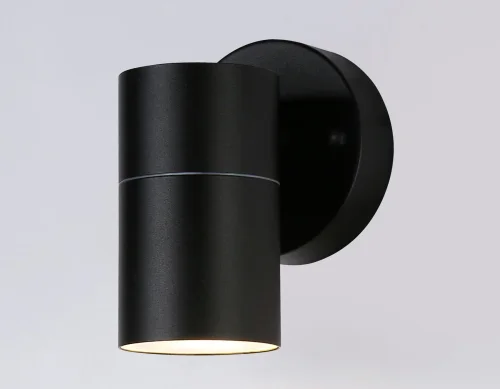 Настенный светильник ST3705 Ambrella light уличный IP54 чёрный 1 лампа, плафон чёрный в стиле хай-тек современный GU10 фото 2