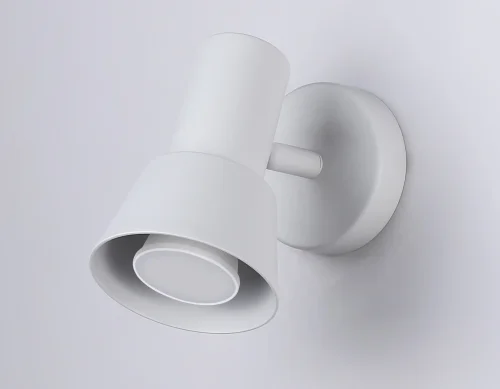 Спот с 1 лампой TA13111 Ambrella light белый GU10 в стиле хай-тек современный  фото 4