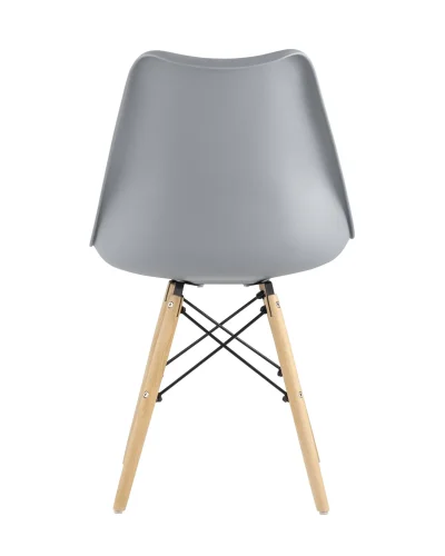 Стул Freames, серый УТ000025485 Stool Group, серый/пластик, ножки/дерево/бежевый, размеры - ****480*430 фото 3
