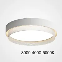 Светильник потолочный MALIA D55 White Трехцветный свет 223848-23 ImperiumLoft белый на 1 лампу, основание белое в стиле скандинавский минимализм современный 