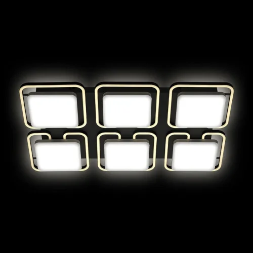 Светильник потолочный LED с пультом Etro 52009 2 Ritter белый 1 лампа, основание белое в стиле хай-тек с пультом квадраты фото 2