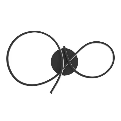 Светильник потолочный LED Serpins 901266 Eglo чёрный на 1 лампу, основание чёрное в стиле современный хай-тек фото 3 Светильник потолочный LED Serpins 901266 Eglo чёрный на 1 лампу, основание чёрное в стиле современный хай-тек фото 3