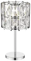 Настольная лампа Karlin WE148.04.104 Wertmark прозрачная 4 лампы, основание хром металл в стиле современный классический 