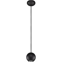 Светильник подвесной Bubble Black 6031-NW Nowodvorski чёрный 1 лампа, основание чёрное в стиле хай-тек 