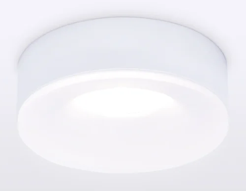 Светильник точечный TN3331 Ambrella light белый 1 лампа, основание белое в стиле современный хай-тек  фото 2