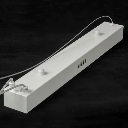 Светильник подвесной LED Bradford LSP-7162 Lussole белый 1 лампа, основание белое в стиле хай-тек современный  фото 4