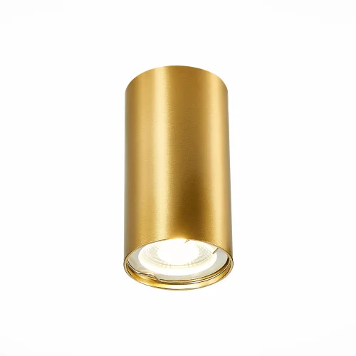 Светильник накладной St110 ST110.207.01 ST-Luce золотой 1 лампа, основание золотое в стиле хай-тек современный круглый фото 3