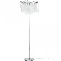 Торшер Milano-1 23141.480-1650.5.E14.C CR Arte Milano ветви прозрачный на 5 ламп, основание хром в стиле современный флористика Торшер Milano-1 23141.480-1650.5.E14.C CR Arte Milano ветви прозрачный на 5 ламп, основание хром в стиле современный флористика