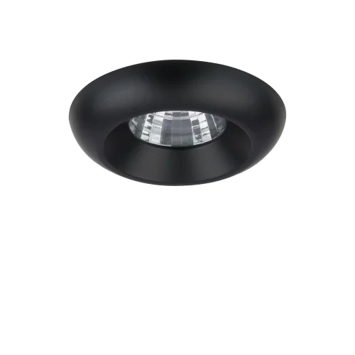 Светильник точечный LED Monde 071157 Lightstar чёрный 1 лампа, основание чёрное в стиле 10083 