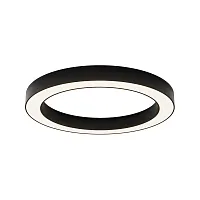 Светильник потолочный LED Lua C093CL-45W4K-B Maytoni белый на 1 лампу, основание чёрное в стиле хай-тек современный 