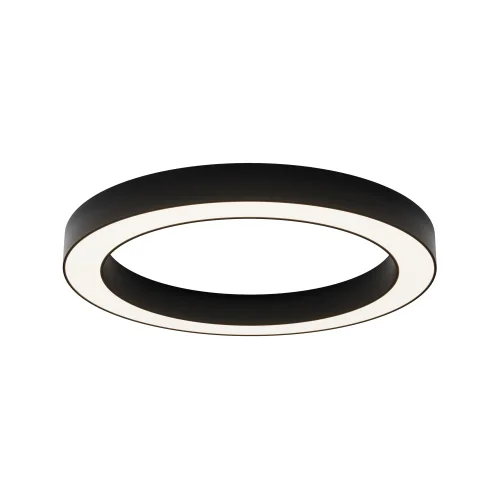Светильник потолочный LED Lua C093CL-45W4K-B Maytoni белый на 1 лампу, основание чёрное в стиле современный хай-тек 