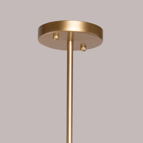 Люстра на штанге Илоника 451012503 MW-Light золотая янтарная на 3 лампы, основание золотое в стиле современный арт-деко  фото 10